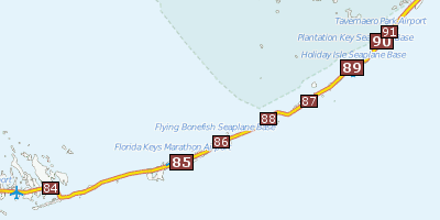 Tavernier Florida Stadtplan